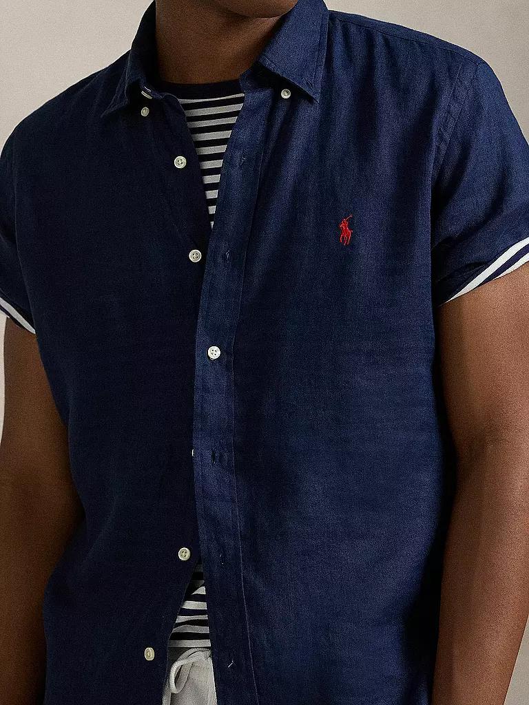POLO RALPH LAUREN | Leinenhemd | hellblau