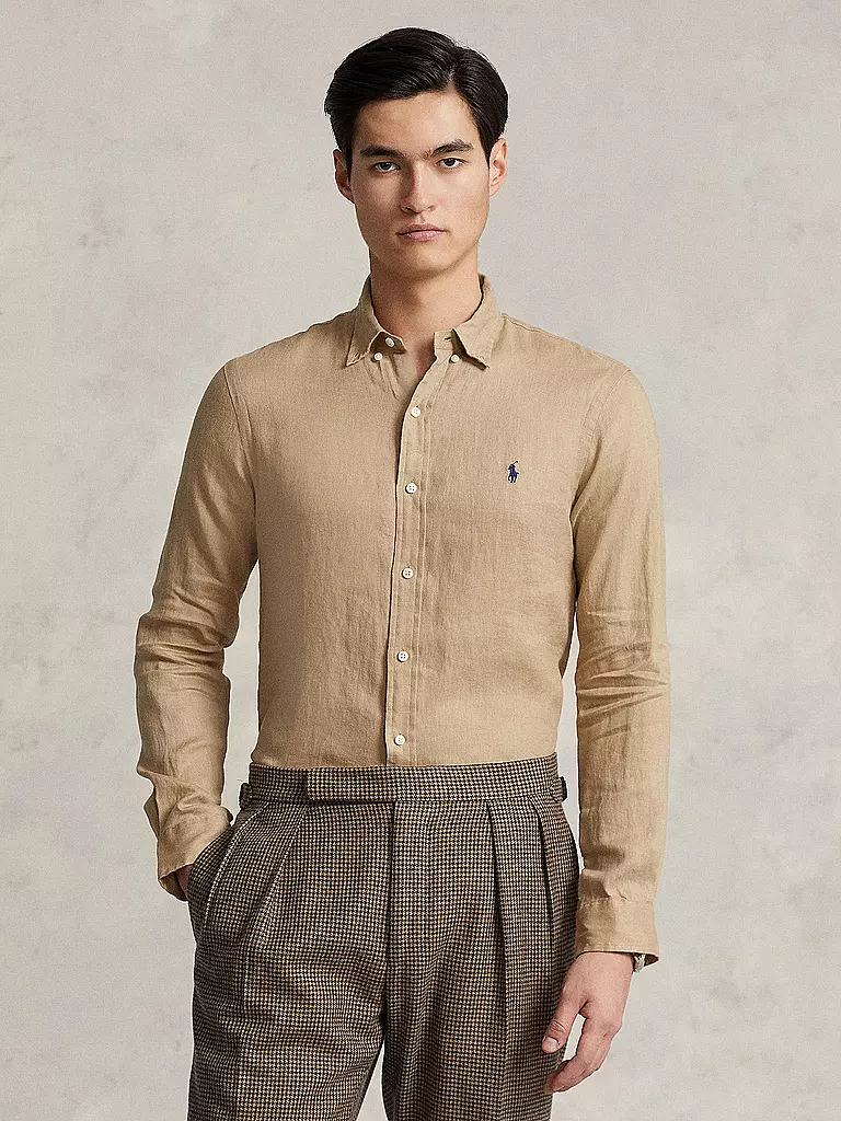 POLO RALPH LAUREN | Leinenhemd | beige