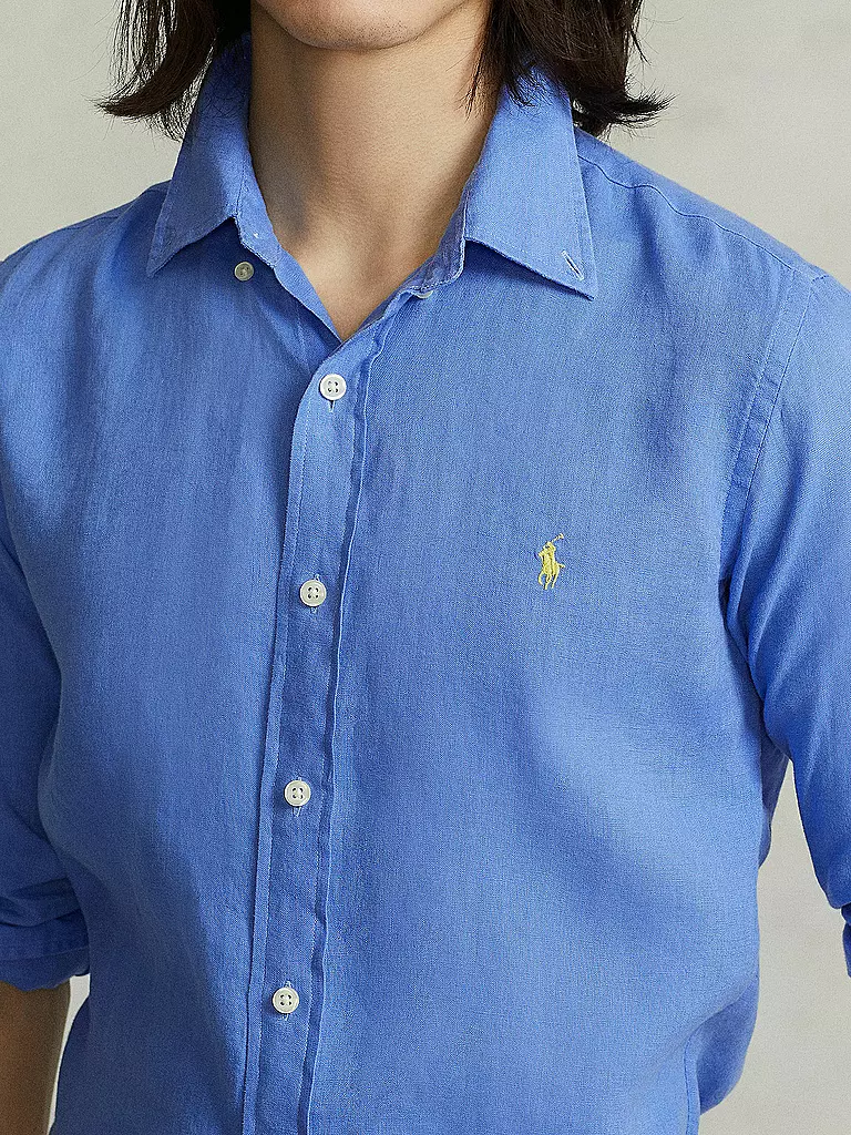 POLO RALPH LAUREN | Leinenhemd | blau