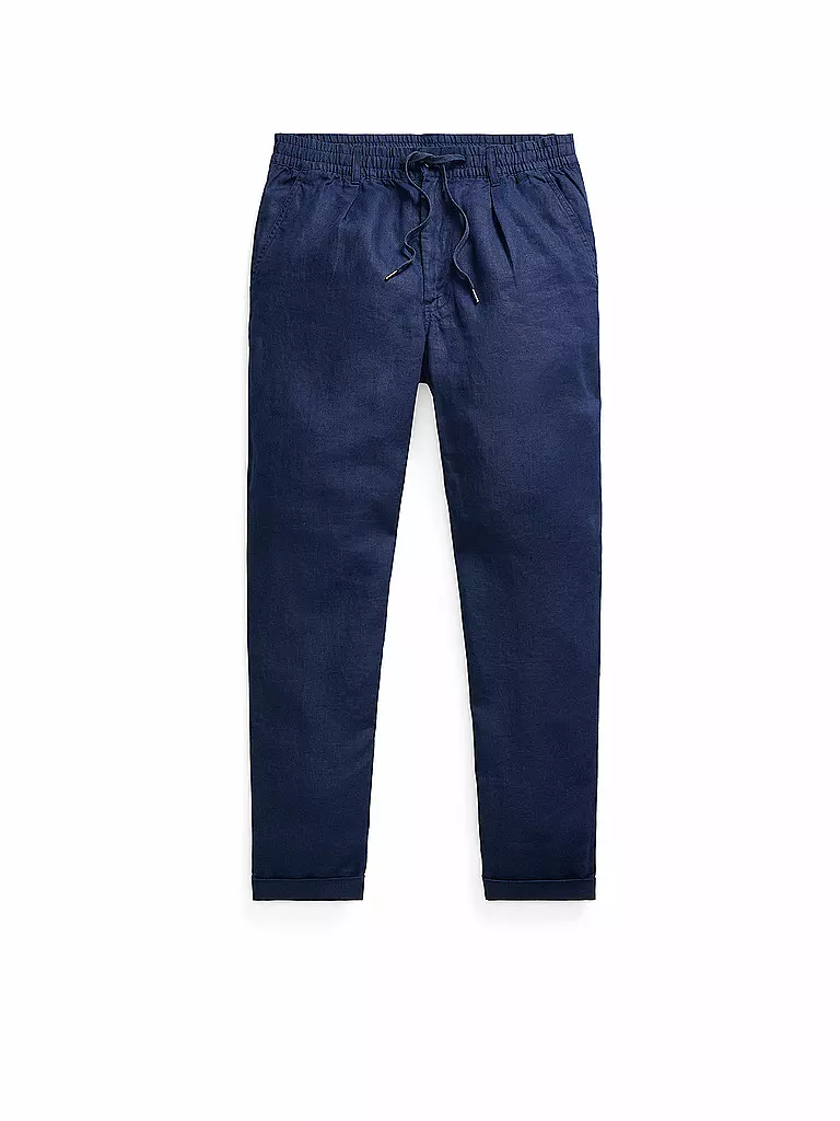 POLO RALPH LAUREN | Leinenhose  | dunkelblau