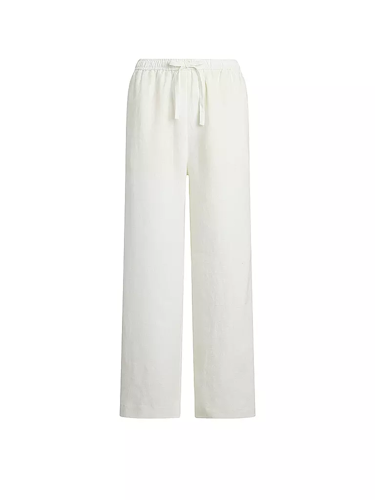 POLO RALPH LAUREN | Leinenhose 7/8 | weiss