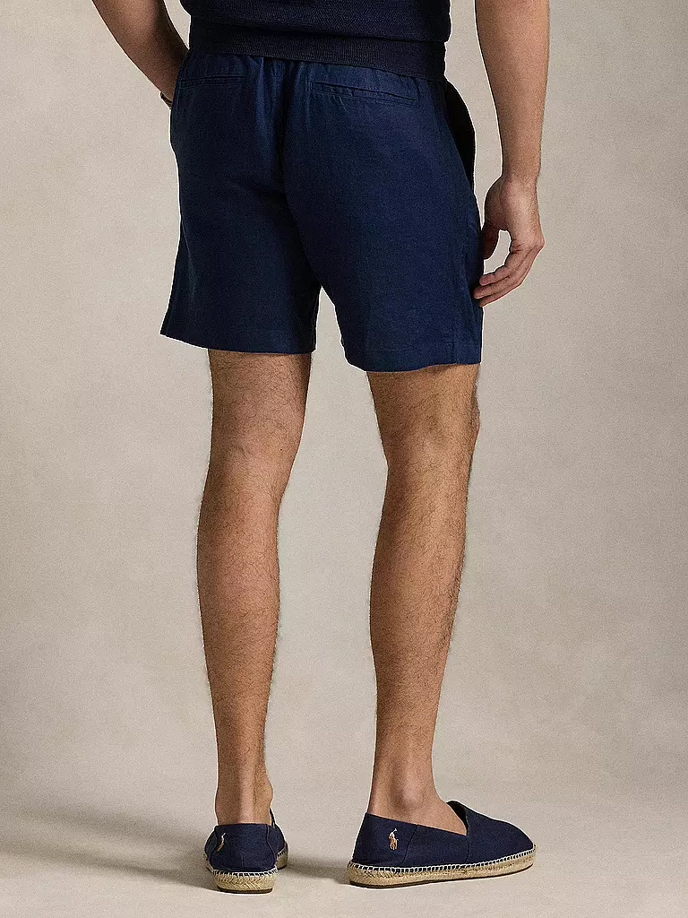 POLO RALPH LAUREN | Leinenshorts | hellblau
