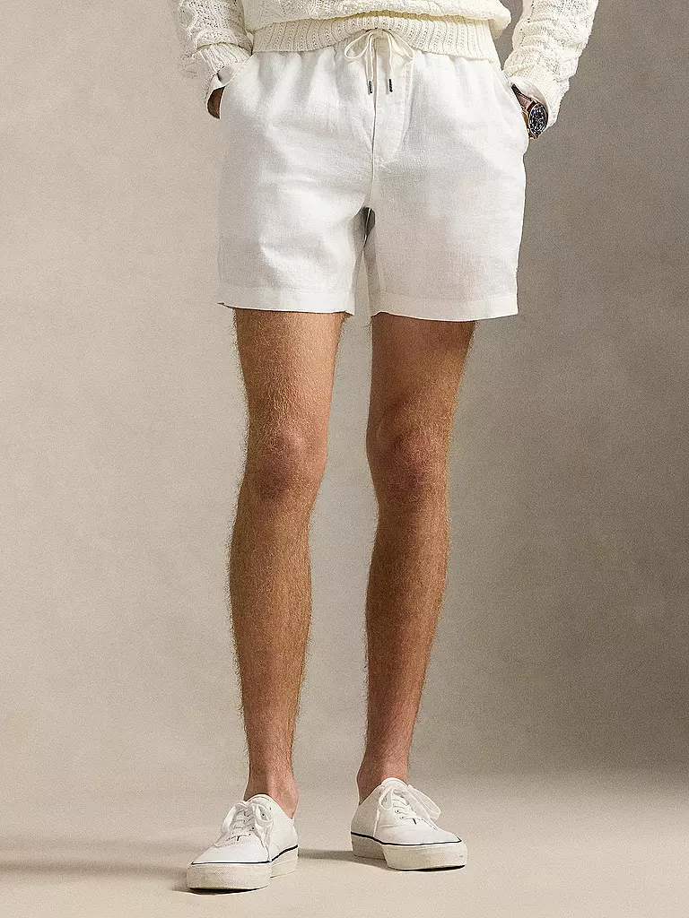 POLO RALPH LAUREN | Leinenshorts | dunkelblau