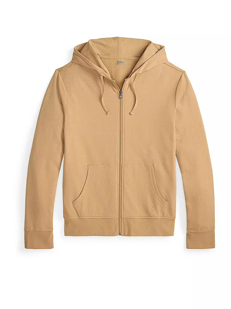 POLO RALPH LAUREN | Loungewear Kapuzensweatjacke | camel