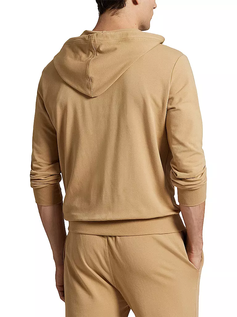 POLO RALPH LAUREN | Loungewear Kapuzensweatjacke | camel