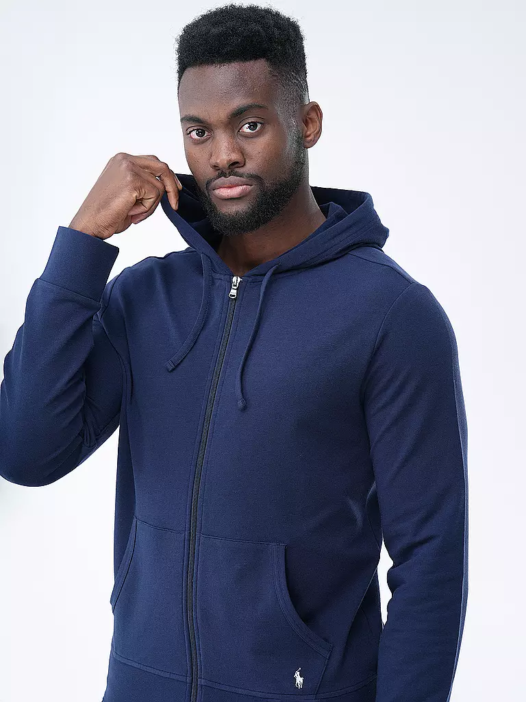 POLO RALPH LAUREN | Loungewear Sweatjacke | dunkelblau