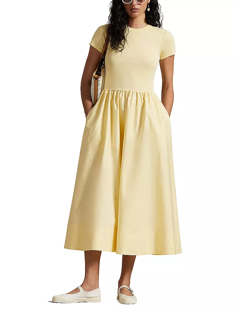 POLO RALPH LAUREN | Midikleid  | gelb