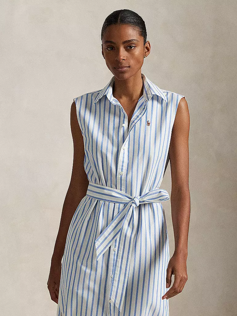 POLO RALPH LAUREN | Midikleid  | blau