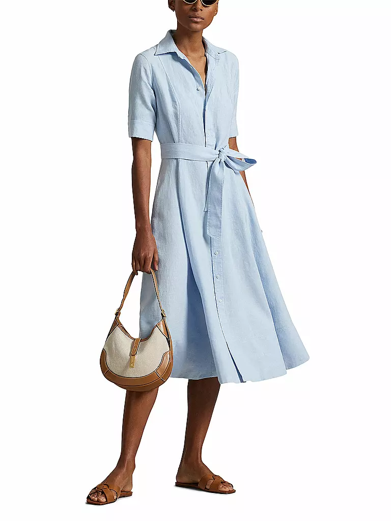 POLO RALPH LAUREN | Midikleid | blau