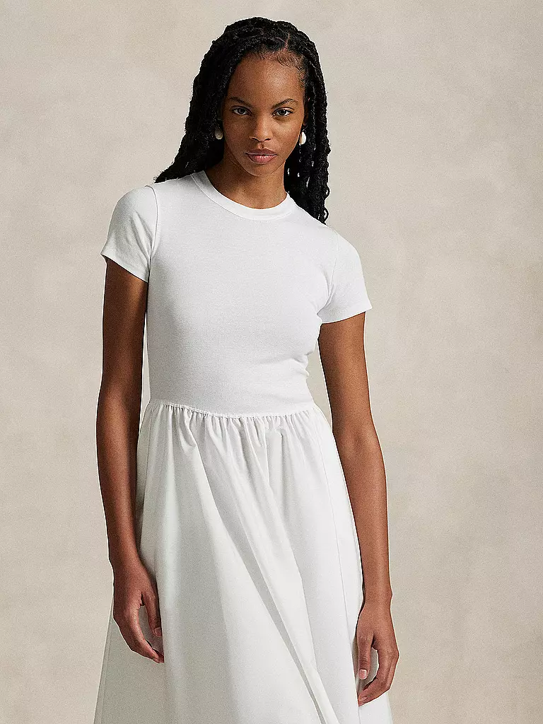 POLO RALPH LAUREN | Midikleid | weiss