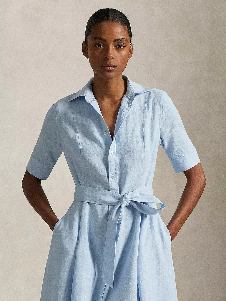 POLO RALPH LAUREN | Midikleid | blau