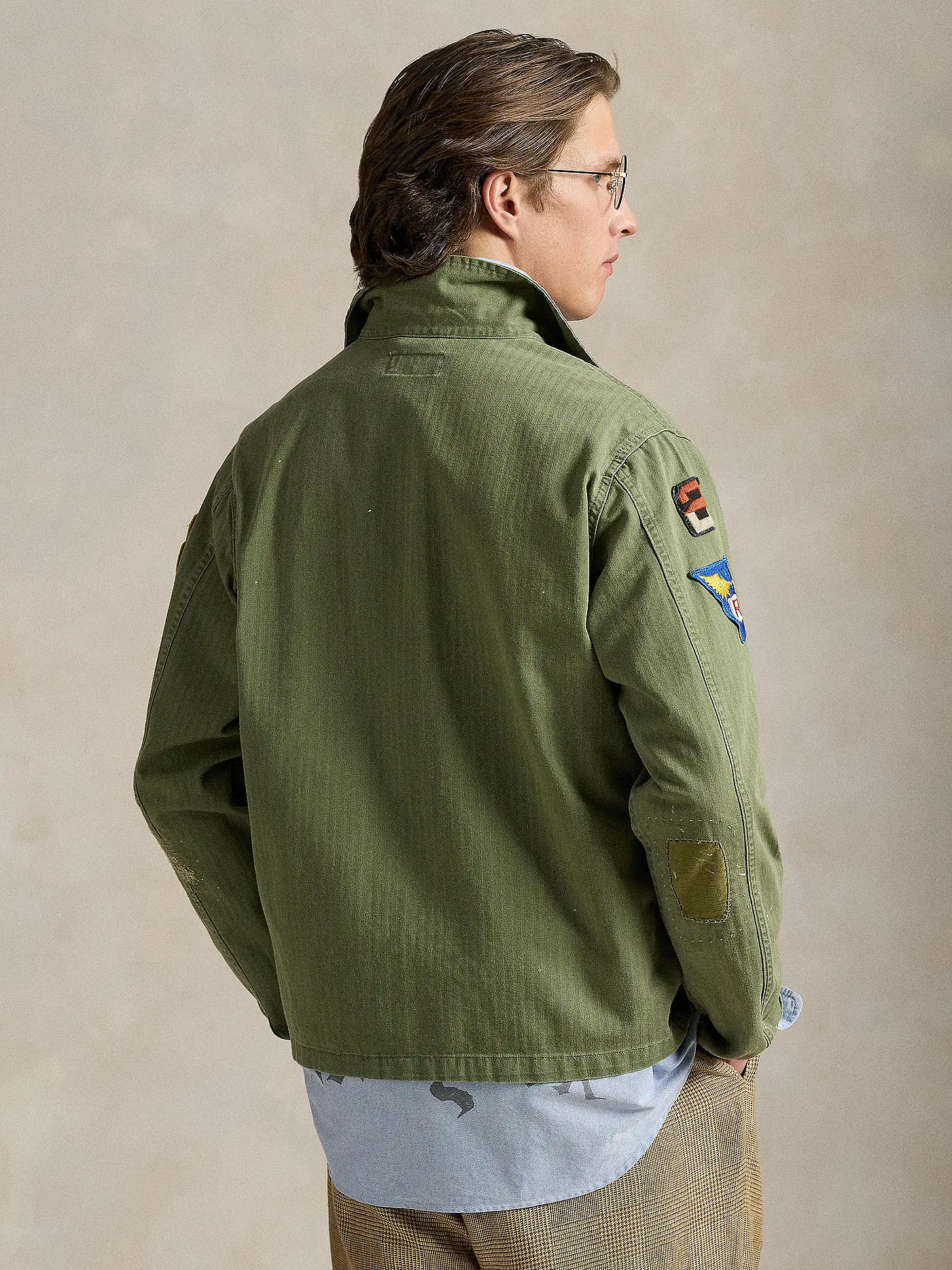 POLO RALPH LAUREN | Overshirt  | olive