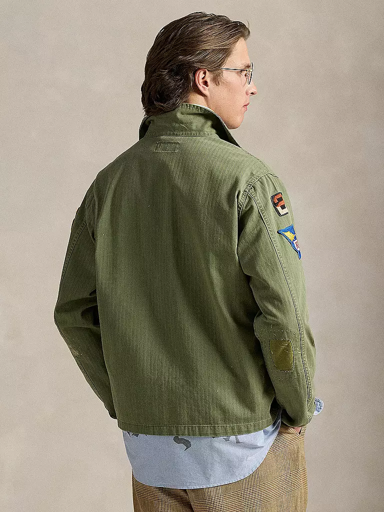 POLO RALPH LAUREN | Overshirt | olive