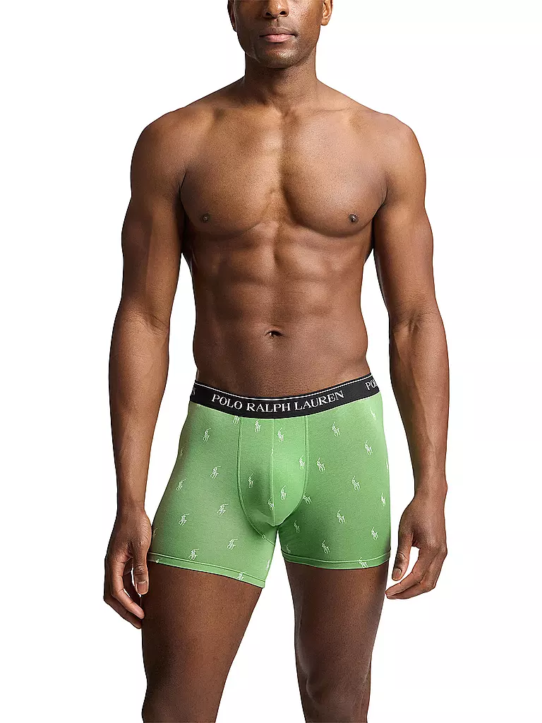 POLO RALPH LAUREN | Pants 3er Pkg. blk bcly htr pstchio | hellgrün