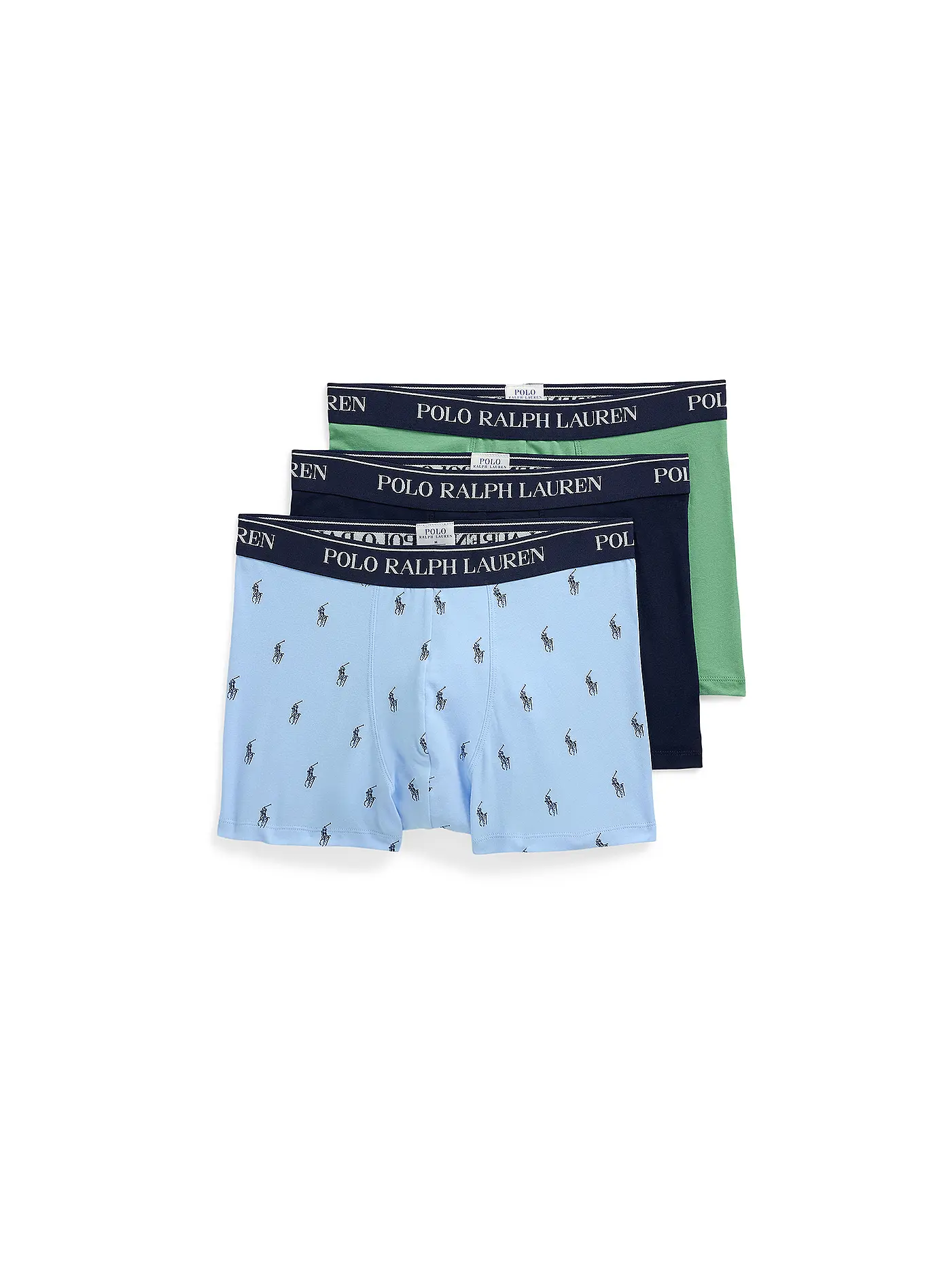 POLO RALPH LAUREN | Pants 3er Pkg. Navy Aopp Navy  | hellblau