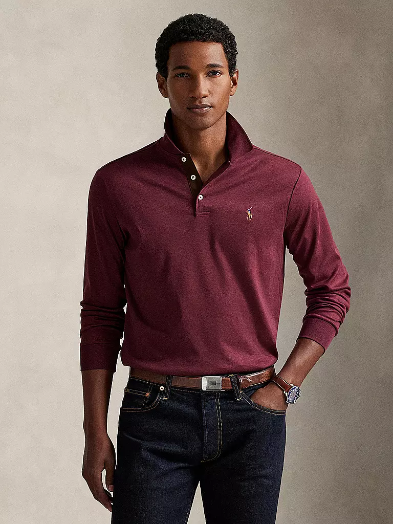 POLO RALPH LAUREN | Poloshirt  | dunkelrot