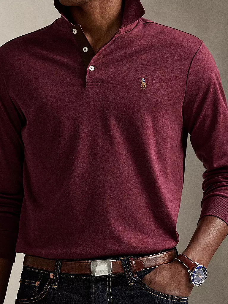 POLO RALPH LAUREN | Poloshirt  | dunkelrot
