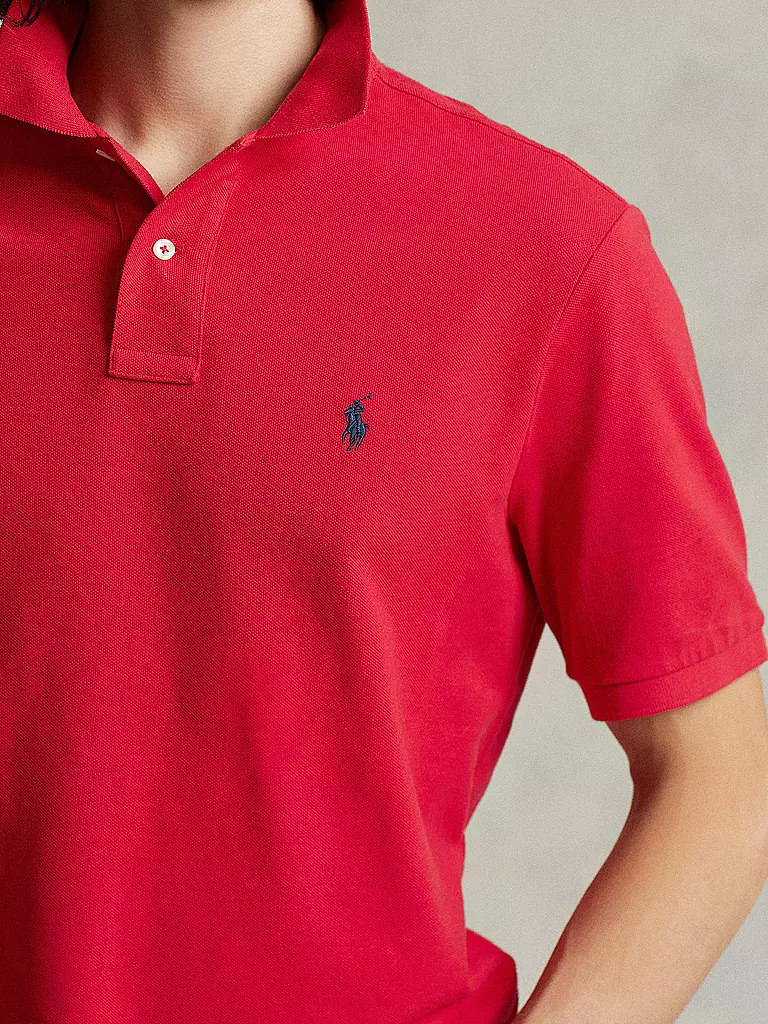 POLO RALPH LAUREN | Poloshirt Custom Fit  | rot