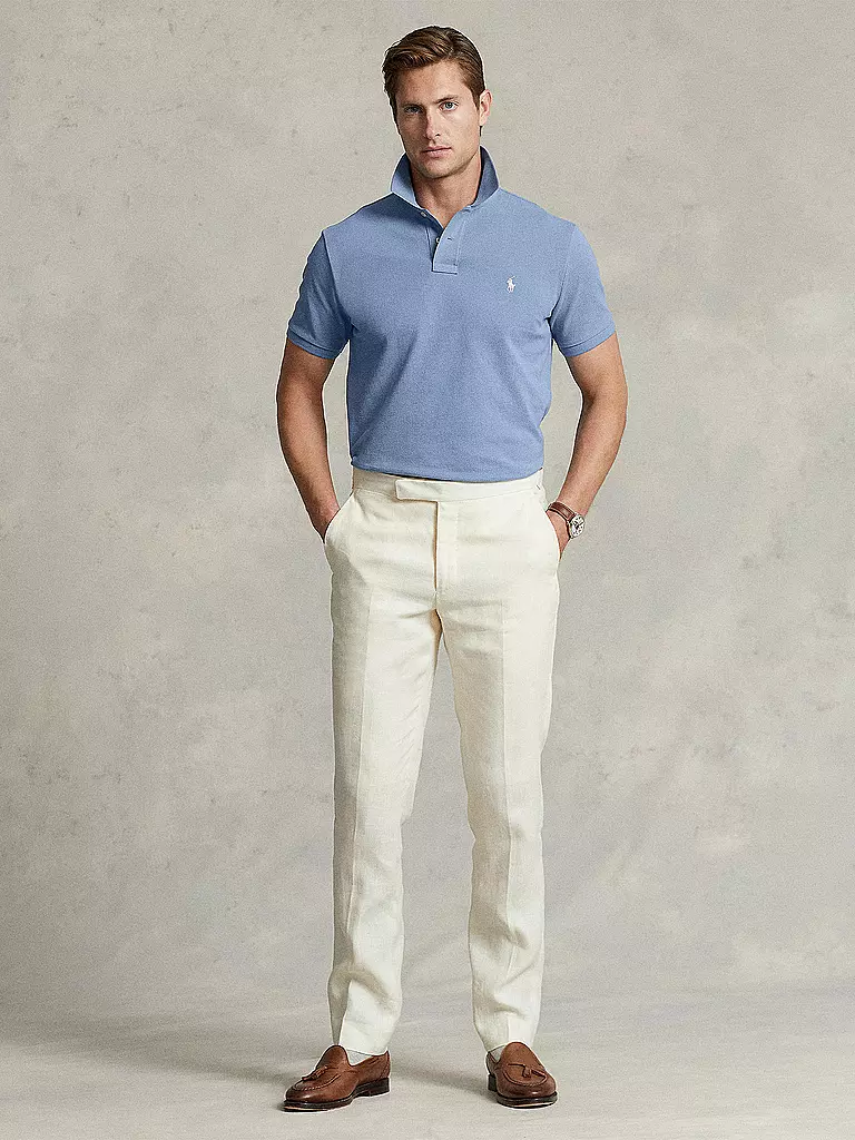 POLO RALPH LAUREN | Poloshirt Custom Fit | blau