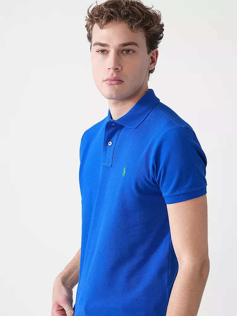 POLO RALPH LAUREN | Poloshirt Custom Fit | Blau