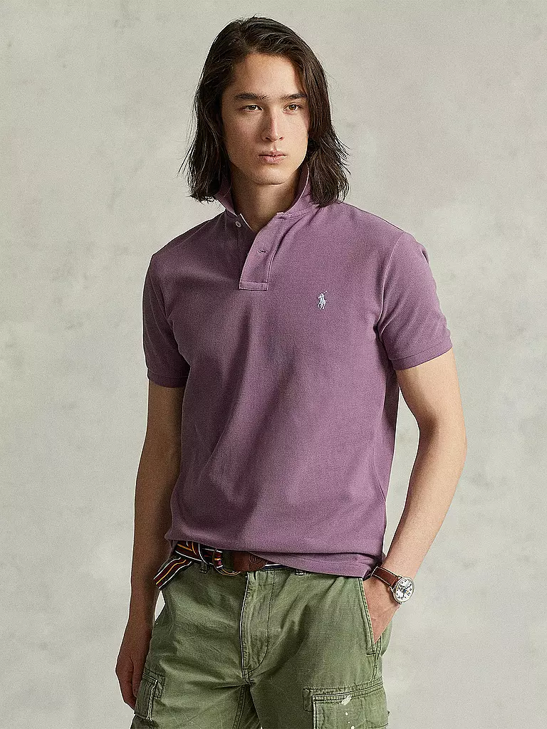 POLO RALPH LAUREN | Poloshirt Custom Fit | lila