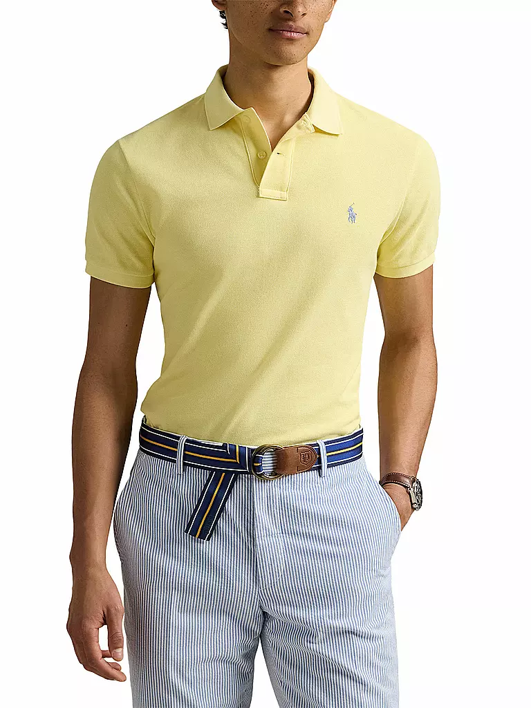 POLO RALPH LAUREN | Poloshirt Custom Fit | Gelb