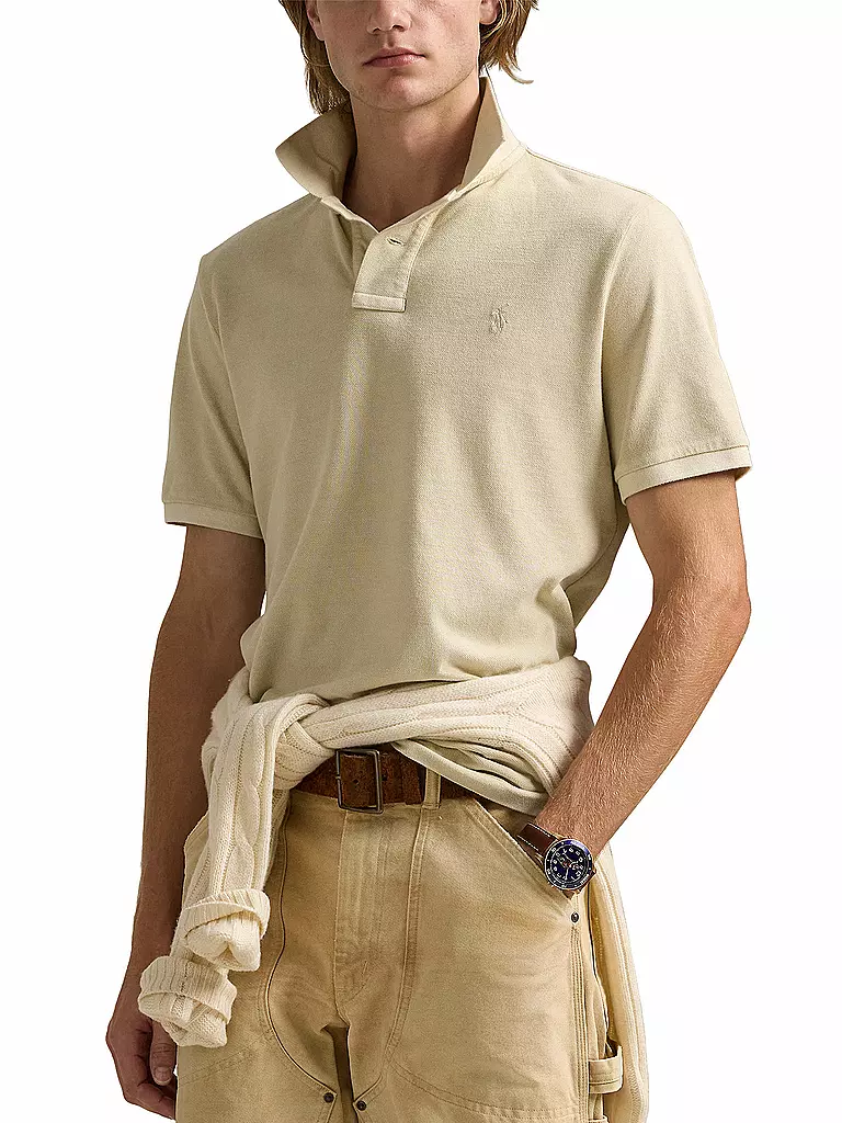 POLO RALPH LAUREN | Poloshirt Custom Fit | hellgrün