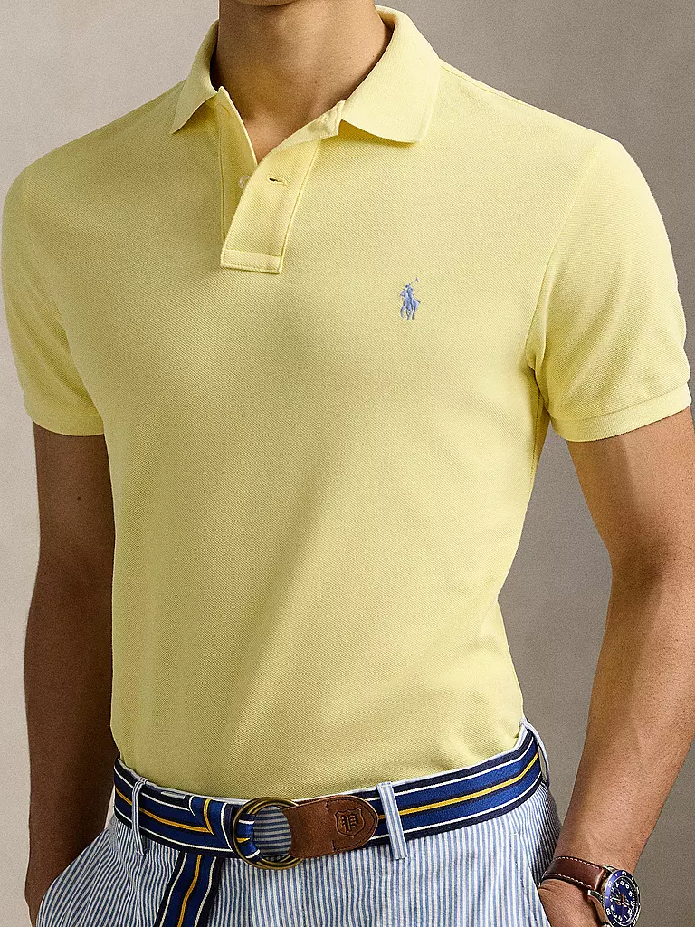 POLO RALPH LAUREN | Poloshirt Custom Fit | Gelb