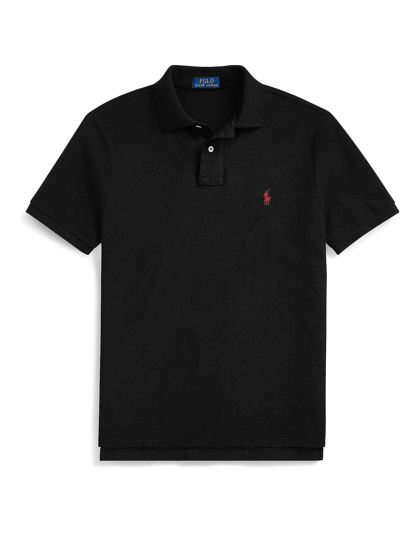 POLO RALPH LAUREN | Poloshirt Custom-Fit | schwarz