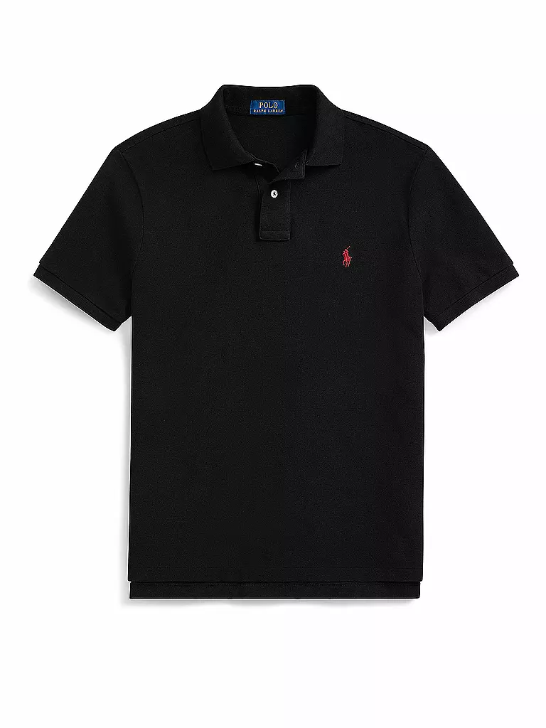 POLO RALPH LAUREN | Poloshirt Custom Slim Fit  | schwarz