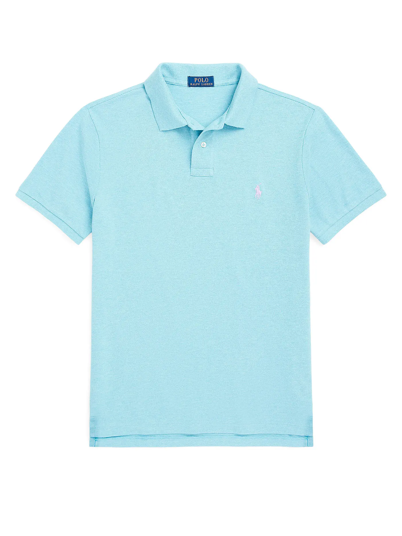 POLO RALPH LAUREN | Poloshirt Custom Slim Fit | türkis