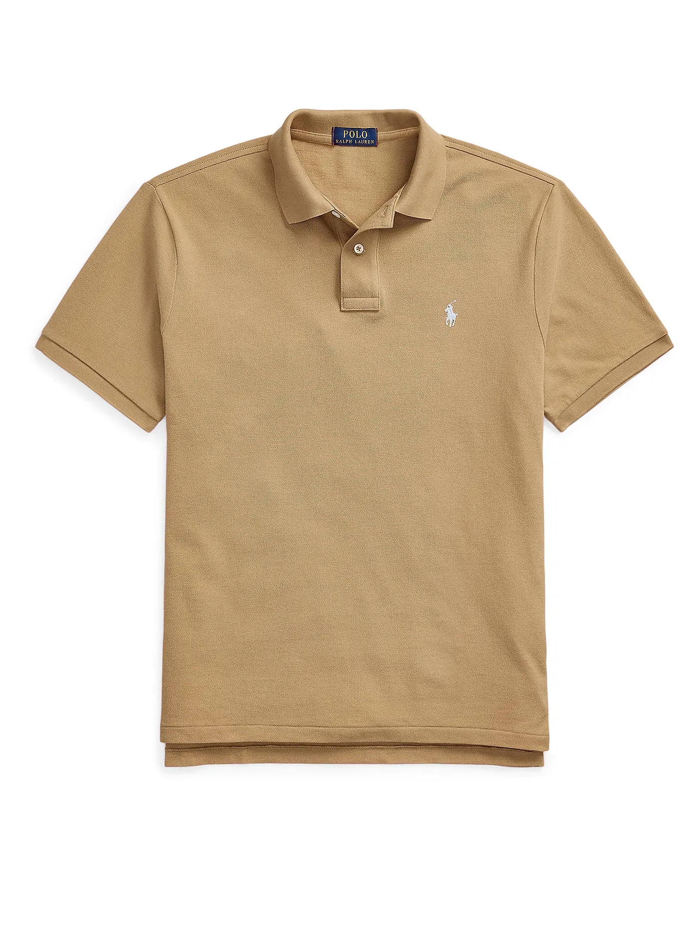 POLO RALPH LAUREN | Poloshirt Custom Slim Fit | camel