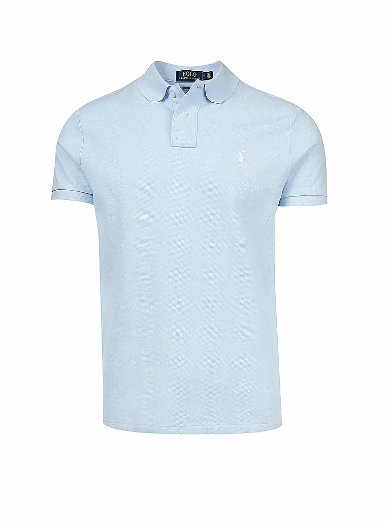 POLO RALPH LAUREN | Poloshirt Custom Slim Fit | hellblau