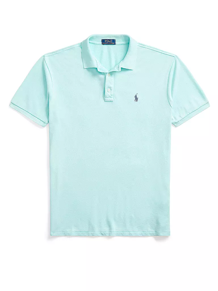 POLO RALPH LAUREN | Poloshirt Custom Slim Fit | türkis