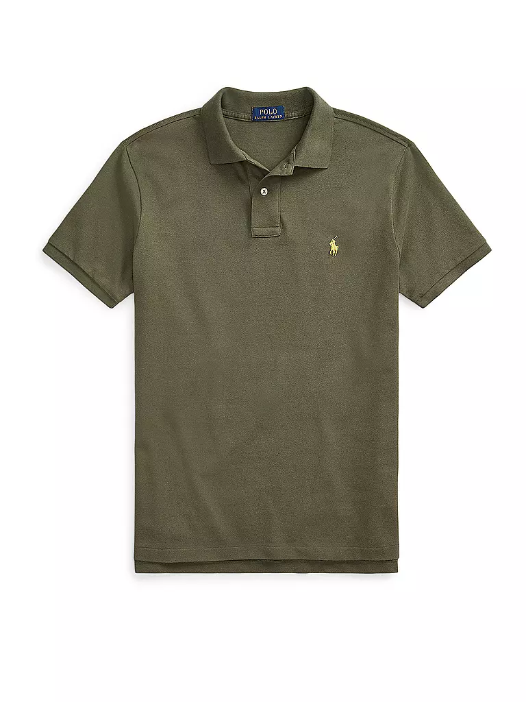 POLO RALPH LAUREN | Poloshirt Custom Slim Fit | olive