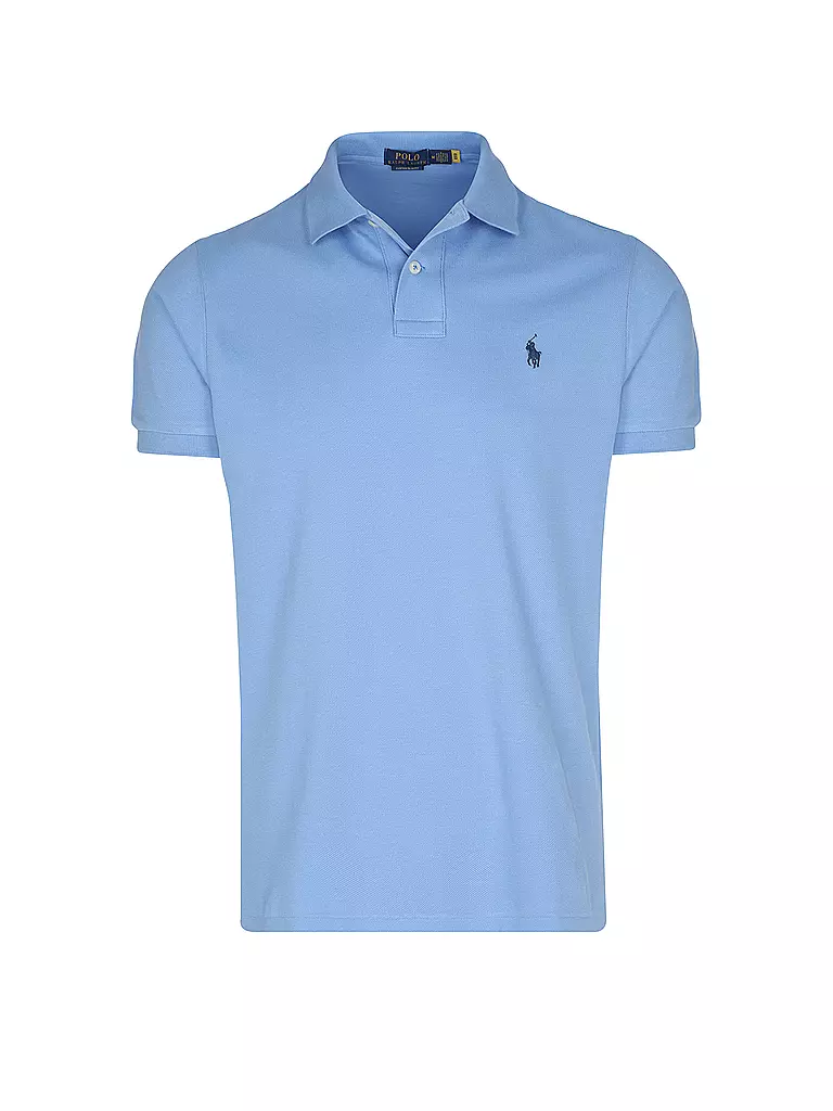 POLO RALPH LAUREN | Poloshirt Custom Slim Fit | hellblau