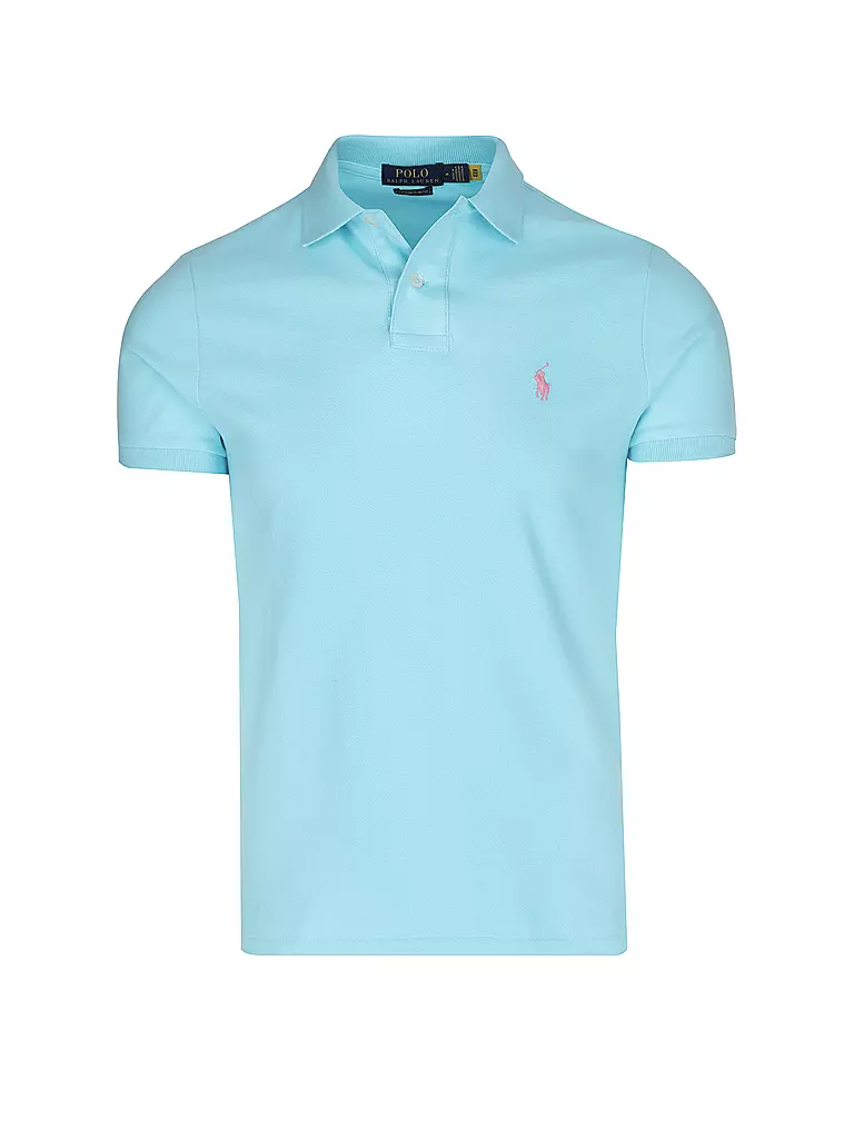 POLO RALPH LAUREN | Poloshirt Custom Slim Fit | türkis