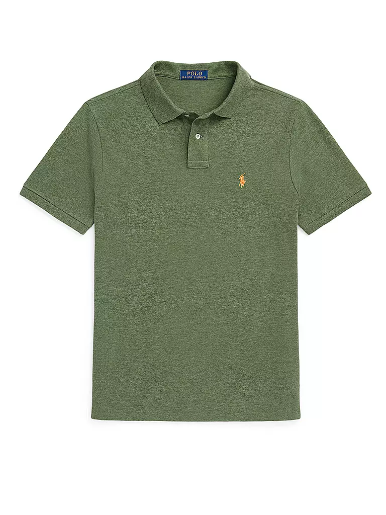 POLO RALPH LAUREN | Poloshirt Custom Slim Fit | olive