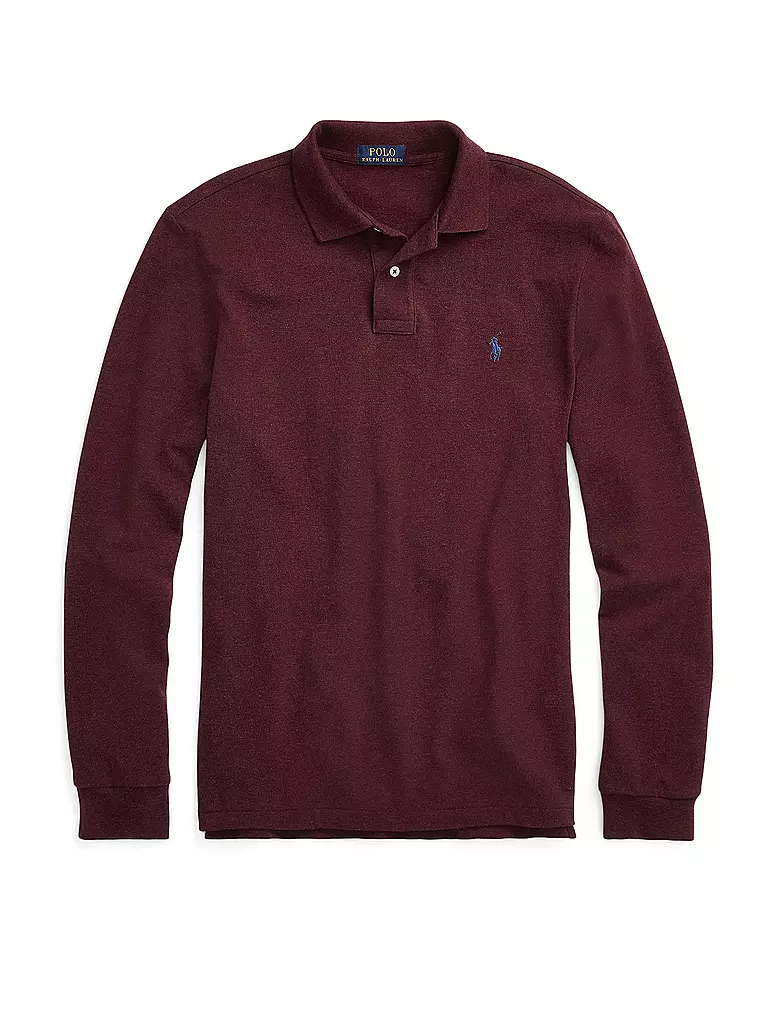 POLO RALPH LAUREN | Poloshirt Custom Slim Fit | dunkelrot