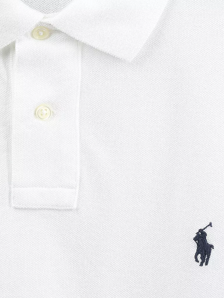 POLO RALPH LAUREN | Poloshirt Custom Slim Fit | weiss