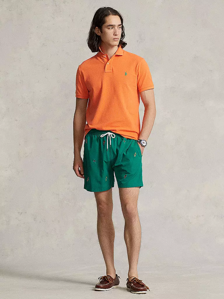 POLO RALPH LAUREN | Poloshirt Custom Slim Fit | orange