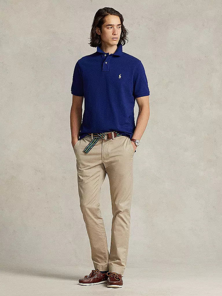 POLO RALPH LAUREN | Poloshirt Custom Slim Fit | blau