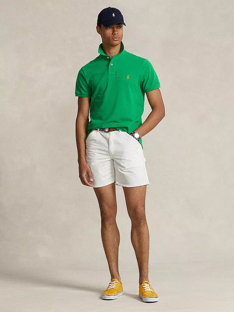 POLO RALPH LAUREN | Poloshirt Custom Slim Fit | grün