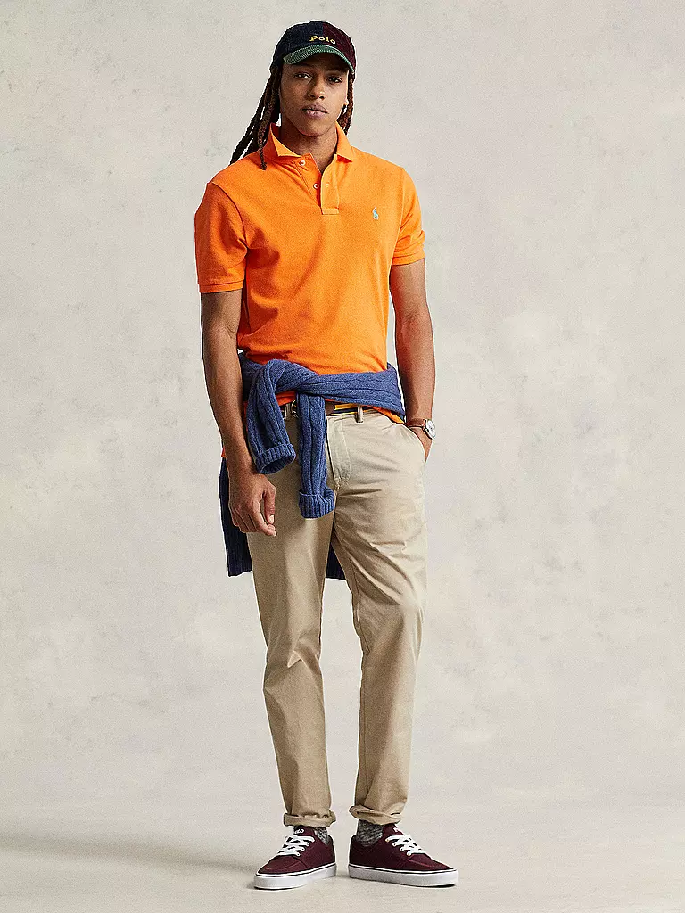 POLO RALPH LAUREN | Poloshirt Custom Slim Fit | orange