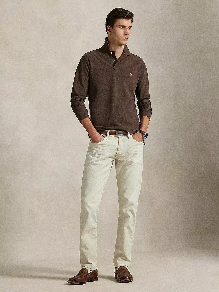 POLO RALPH LAUREN | Poloshirt Custom Slim Fit | braun