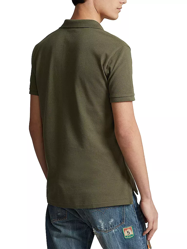 POLO RALPH LAUREN | Poloshirt Custom Slim Fit | olive