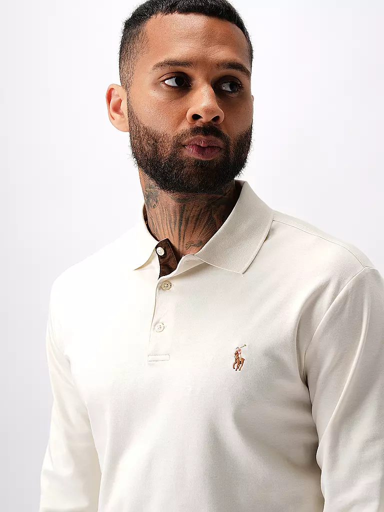 POLO RALPH LAUREN | Poloshirt Custom Slim Fit | schwarz