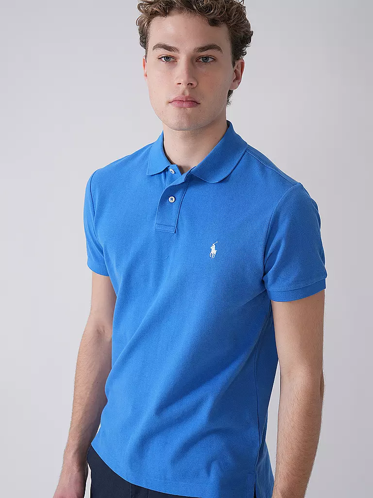 POLO RALPH LAUREN | Poloshirt Custom Slim Fit | blau