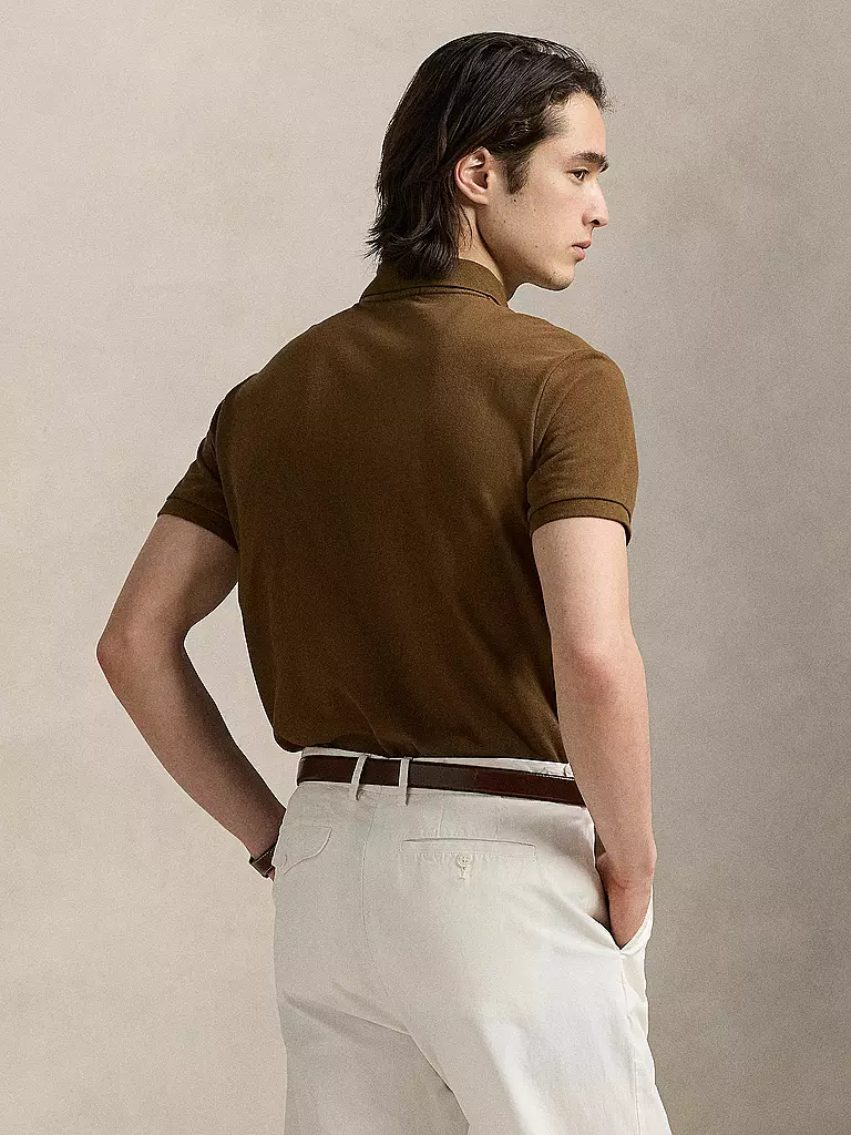 POLO RALPH LAUREN | Poloshirt Custom Slim Fit | dunkelrot