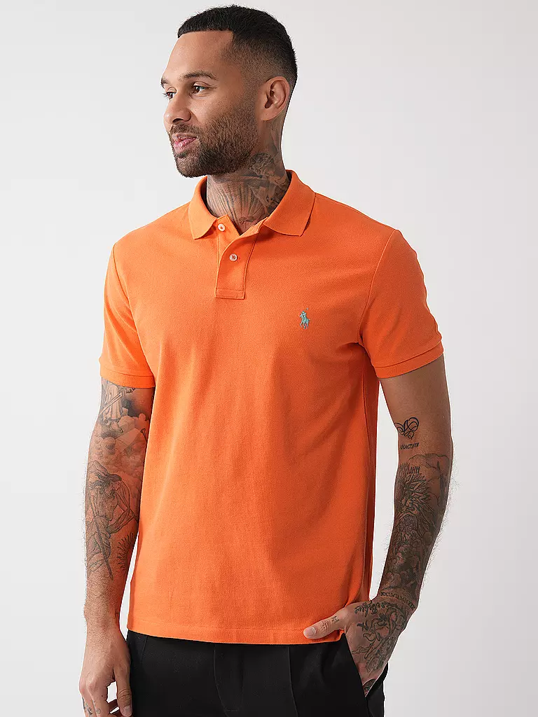 POLO RALPH LAUREN | Poloshirt Custom Slim Fit | orange